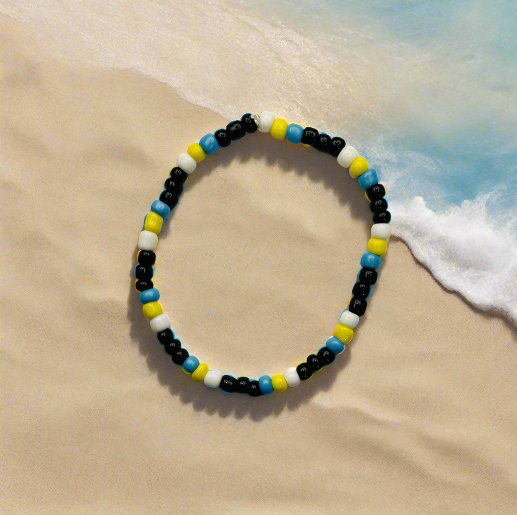 St Lucia Beaded Bracelet