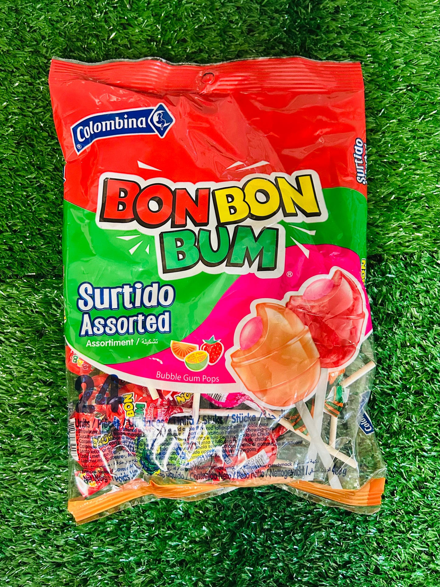 Bon Bon Bum Lollipop’ Assorted Flavours
