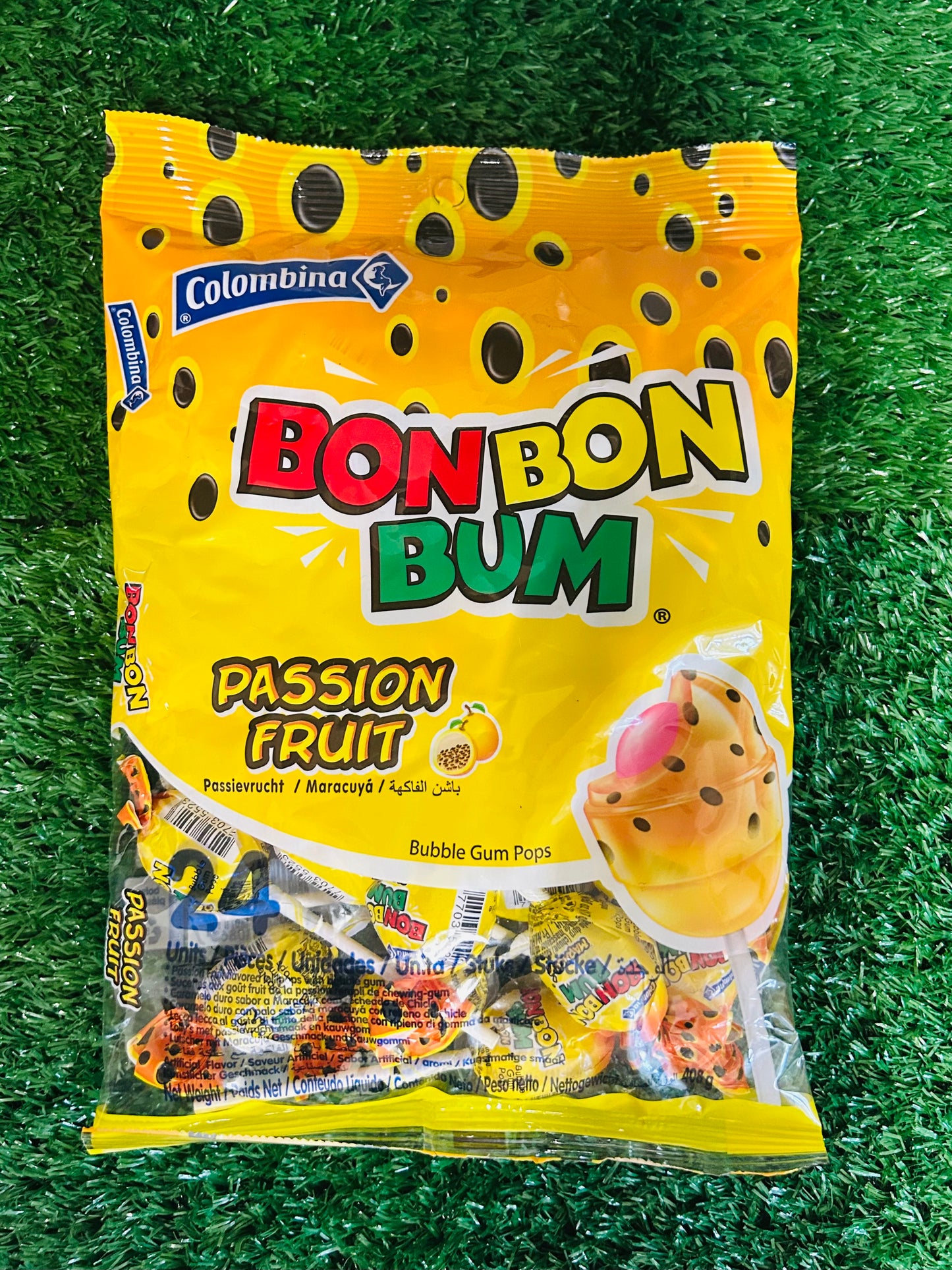 Bon Bon Bum Lollipop’ Passion Fruit
