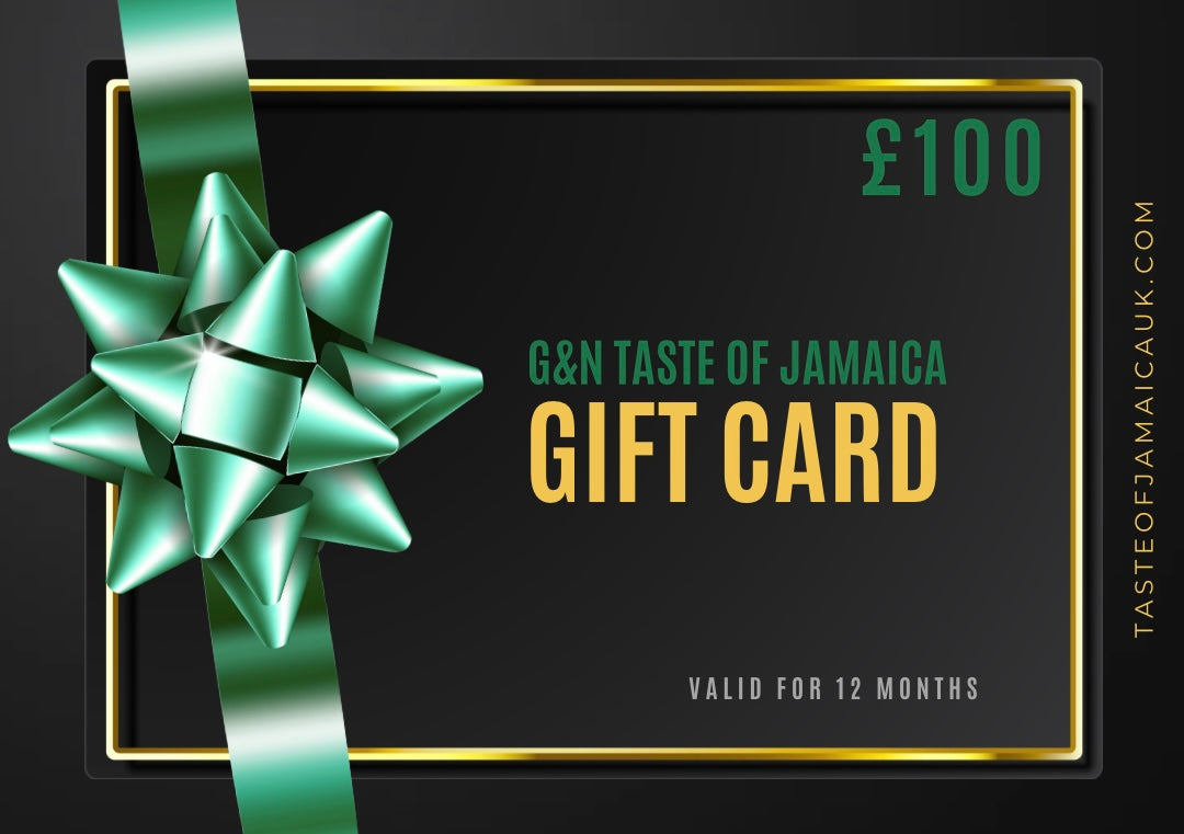 Taste Of Jamaica Gift Card