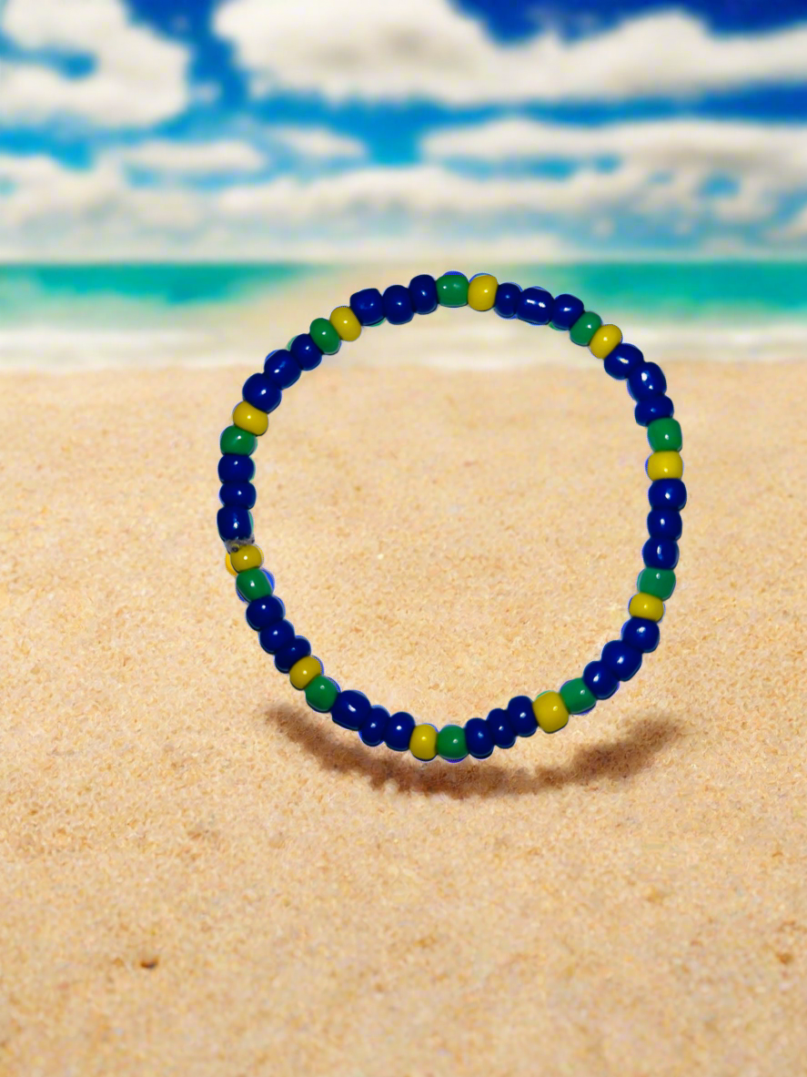 St Vincent and The Grenadines  2.0 Beaded Bracelet