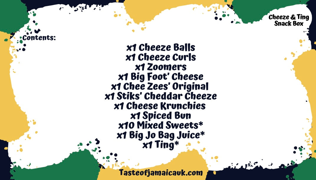 Cheeze & Ting Snack Box