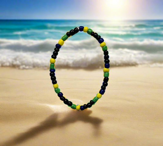 St Vincent and The Grenadines Beaded Bracele