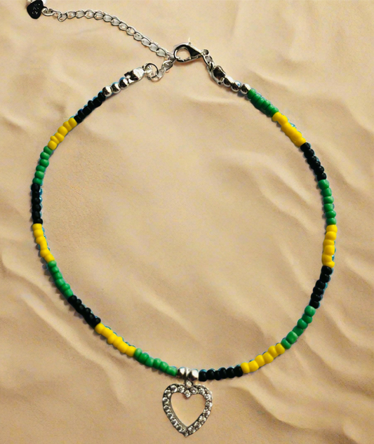 Jamaican Charm Anklet