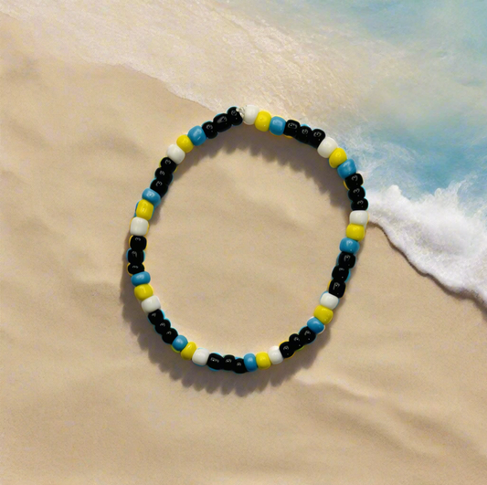 St Lucia Beaded Bracelet