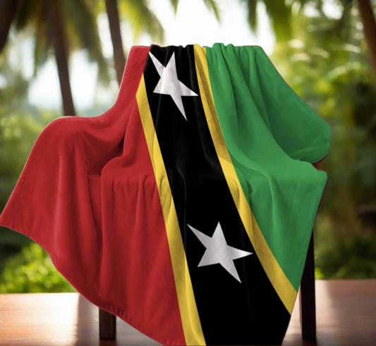 Saint Kitts and Nevis Throw/Blanket