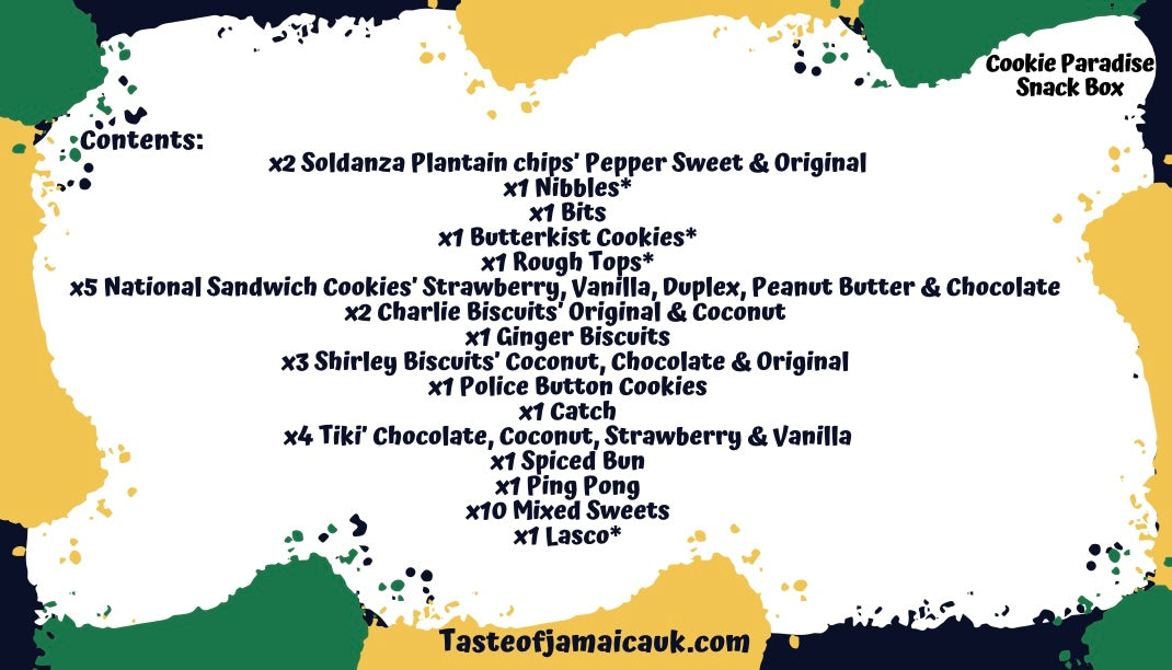 Cookie Paradise Snack Box