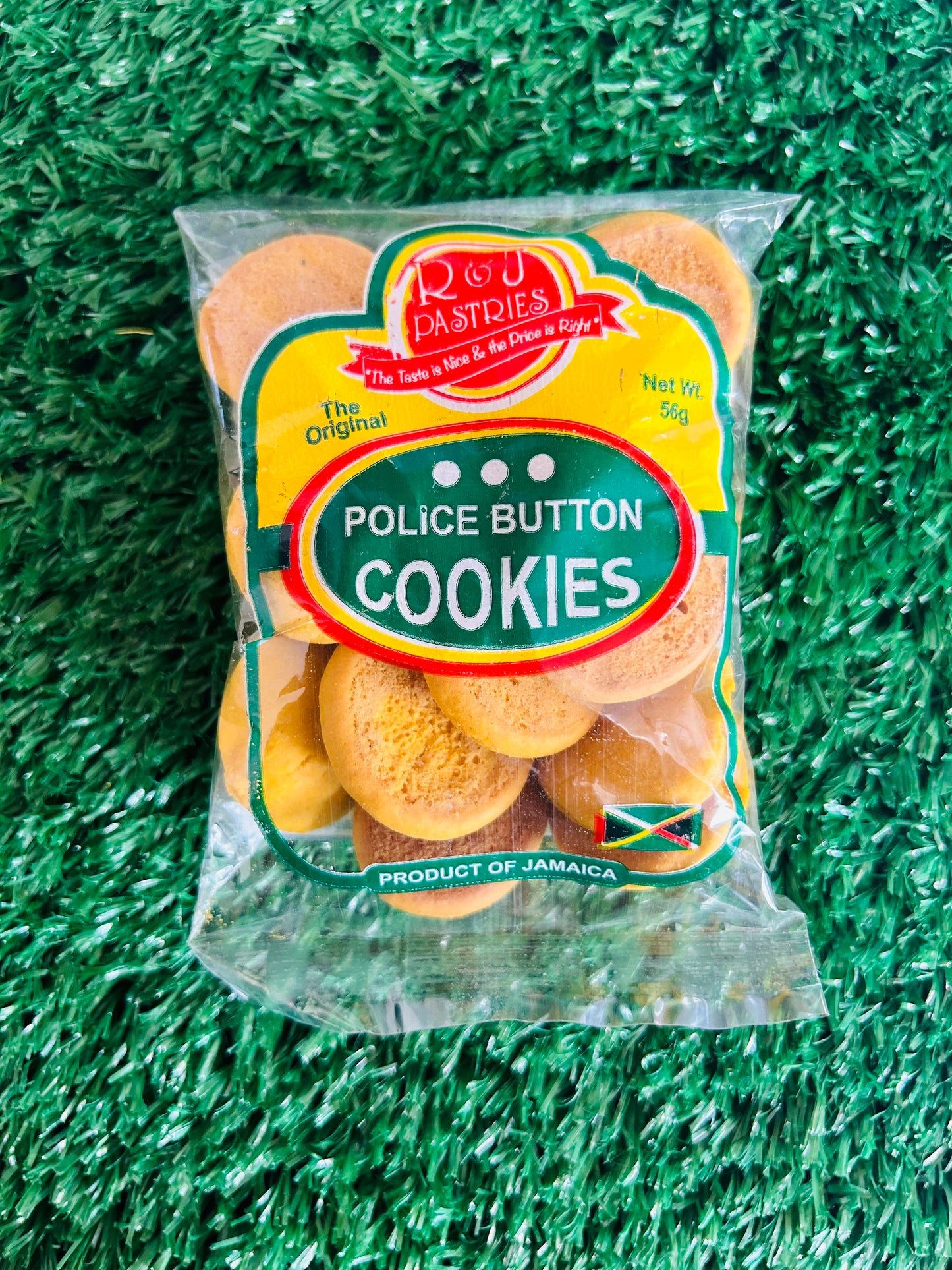 Police Button Cookies