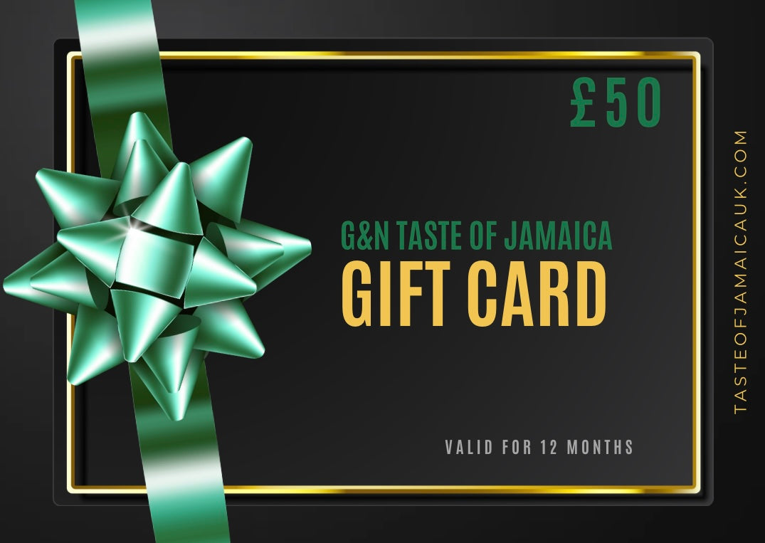 Taste Of Jamaica Gift Card