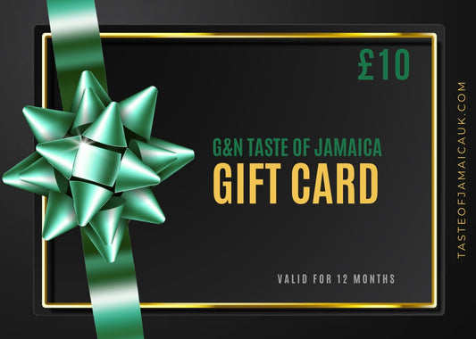 Taste Of Jamaica Gift Card