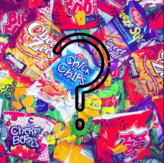 Image contains pictures of crisps and chips the picture was taken by Nicole Ellis