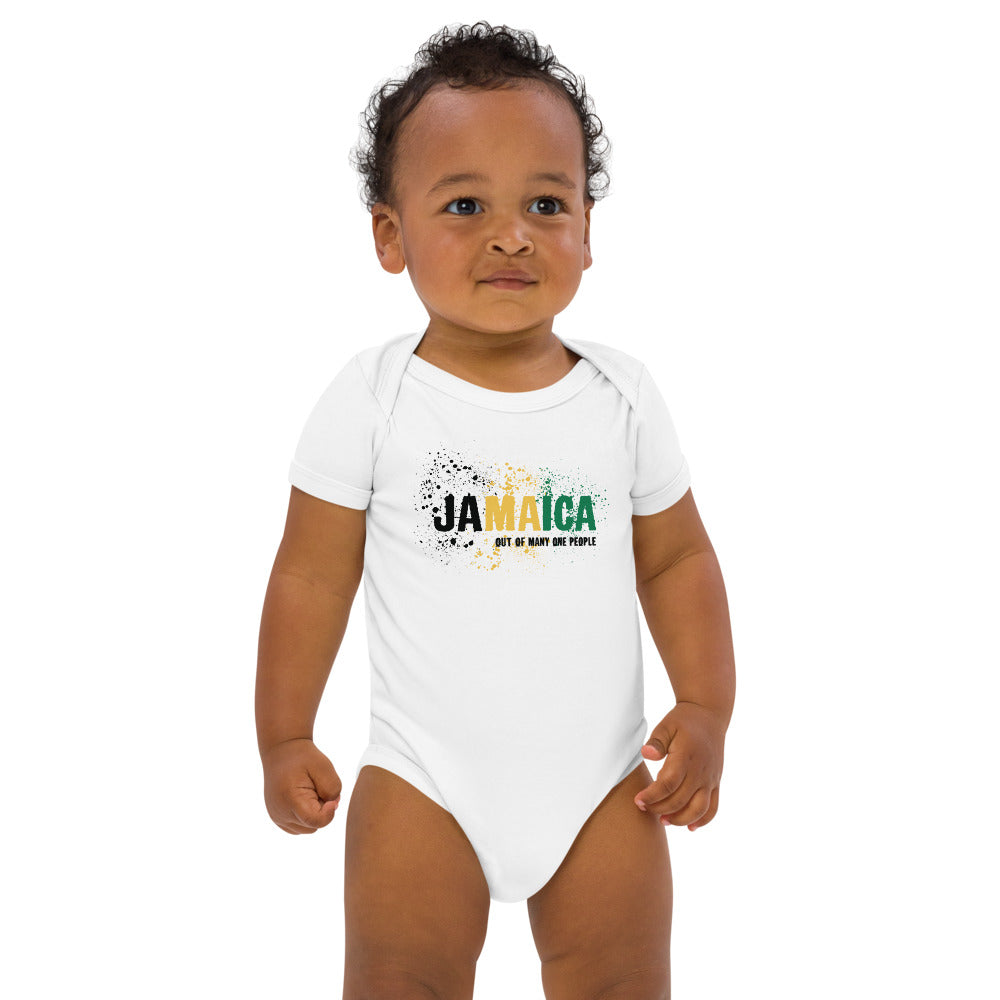 Organic cotton Jamaica baby bodysuit